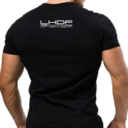 Don't Let My Confidence Hurt Your Insecurity unisex t shirt back view in black showing plain back, regular fit cotton tee